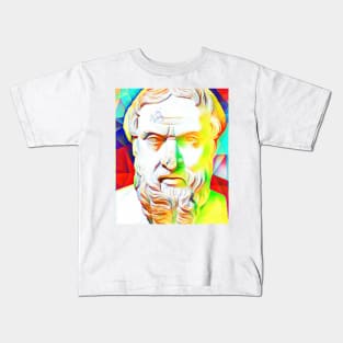 Herodotus Colourful Portrait | Herodotus Artwork 11 Kids T-Shirt